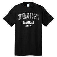 Cleveland Heights Ohio Oh Vintage Sports Tall T-Shirt