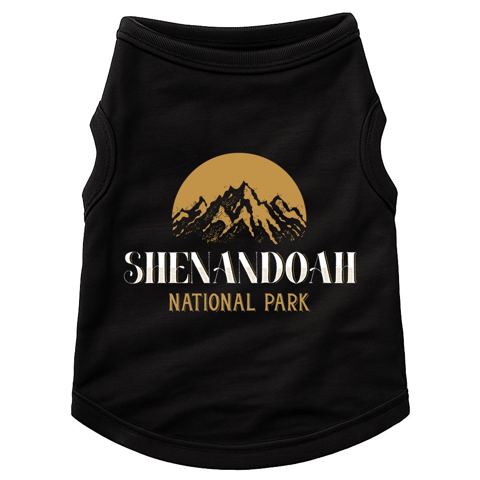 Camping Hiking Outdoor Gift Shenandoah National Park Gift Doggie Tank
