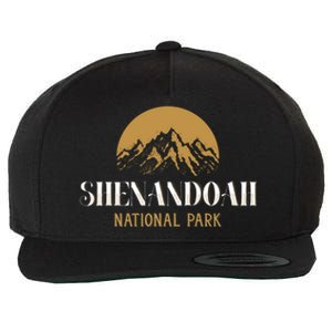 Camping Hiking Outdoor Gift Shenandoah National Park Gift Wool Snapback Cap