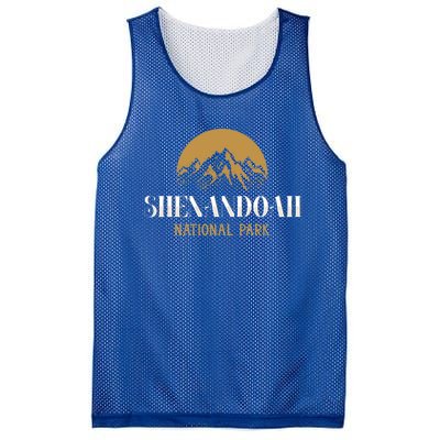 Camping Hiking Outdoor Gift Shenandoah National Park Gift Mesh Reversible Basketball Jersey Tank