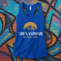 Camping Hiking Outdoor Gift Shenandoah National Park Gift Womens Tank Top