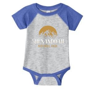 Camping Hiking Outdoor Gift Shenandoah National Park Gift Infant Baby Jersey Bodysuit