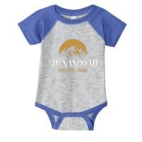 Camping Hiking Outdoor Gift Shenandoah National Park Gift Infant Baby Jersey Bodysuit