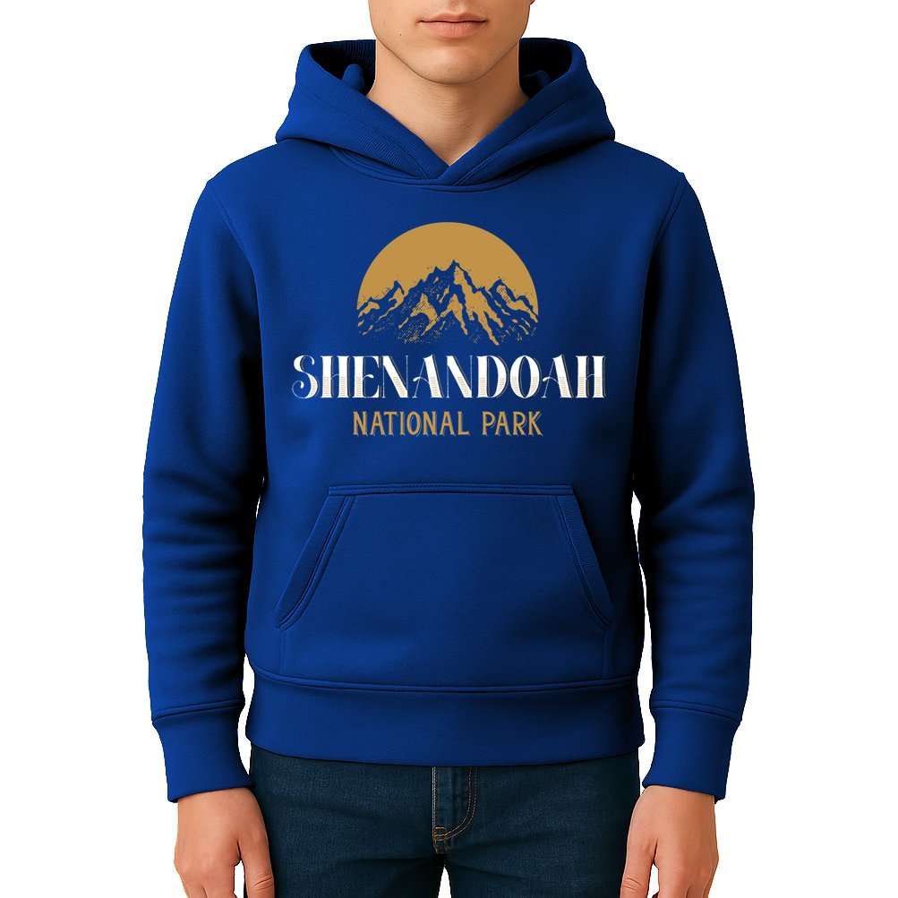 Camping Hiking Outdoor Gift Shenandoah National Park Gift Kids Hoodie