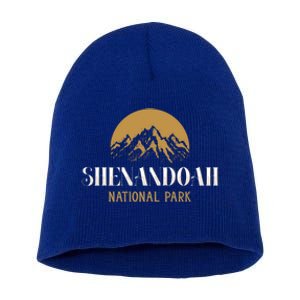 Camping Hiking Outdoor Gift Shenandoah National Park Gift Short Acrylic Beanie