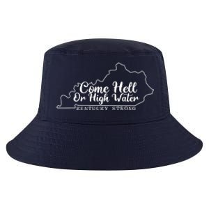 Come Hell Or High Water Cool Kentucky Strong Cool Comfort Performance Bucket Hat