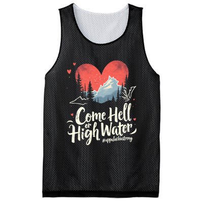 Come Hell Or High Water Mountain Appalachia Strong Nc Vn Tn Mesh Reversible Basketball Jersey Tank