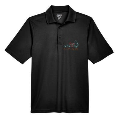 Come Hell Or High Water – Appalachian Strong Retro Men's Origin Performance Pique Polo