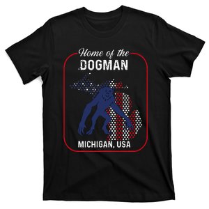 Cryptid Home of the Michigan Dogman T-Shirt