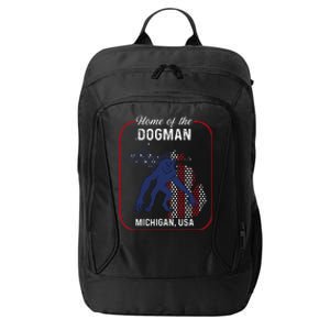 Cryptid Home of the Michigan Dogman City Backpack