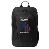 Cryptid Home of the Michigan Dogman City Backpack