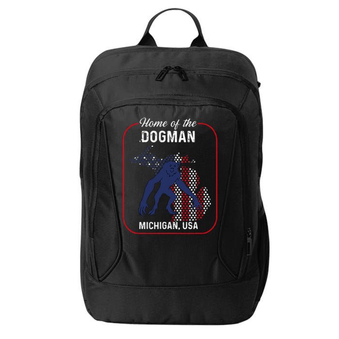 Cryptid Home of the Michigan Dogman City Backpack