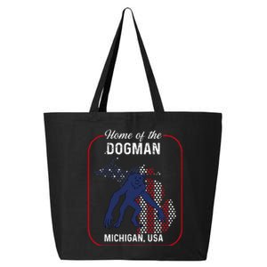 Cryptid Home of the Michigan Dogman 25L Jumbo Tote