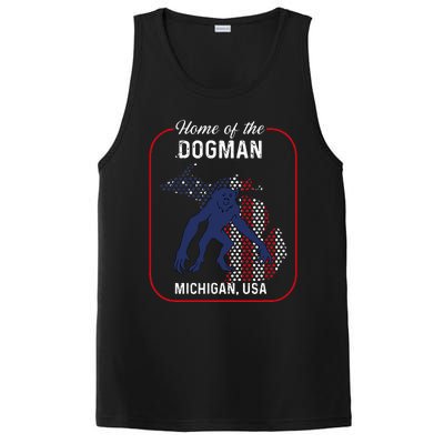 Cryptid Home of the Michigan Dogman PosiCharge Competitor Tank