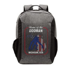 Cryptid Home of the Michigan Dogman Vector Backpack