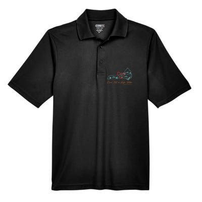 Come Hell Or High Water Appalachian Strong Men's Origin Performance Pique Polo