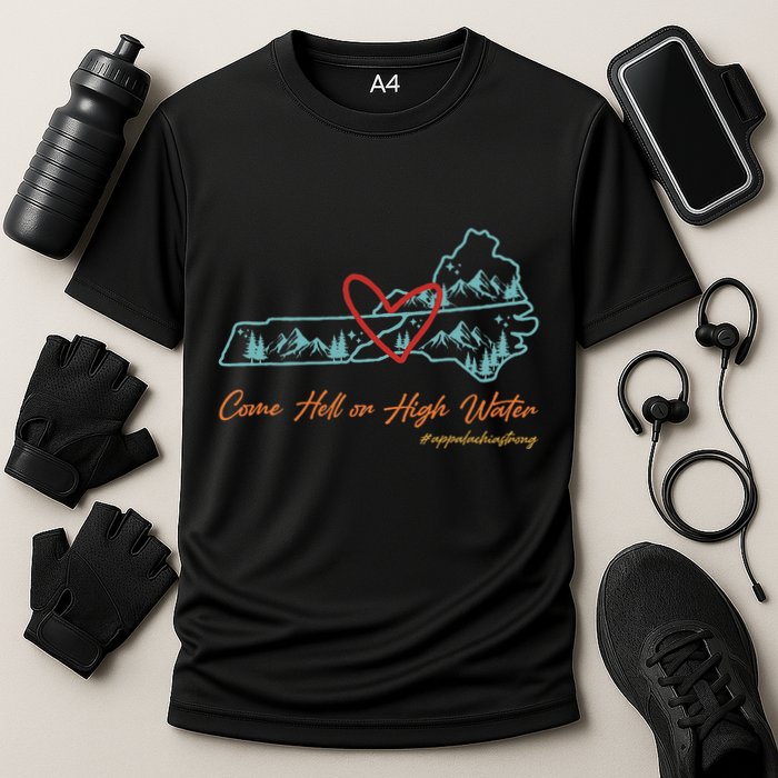 Come Hell Or High Water Appalachian Strong Cooling Performance Crew T-Shirt