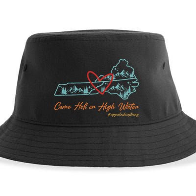 Come Hell Or High Water Appalachian Strong Sustainable Bucket Hat