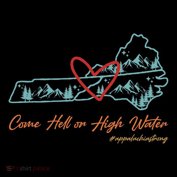 Come Hell Or High Water Appalachian Strong 7-Panel Snapback Hat