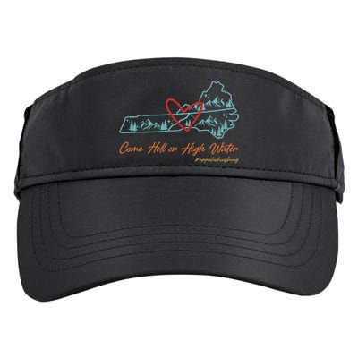 Come Hell Or High Water Appalachian Strong Adult Drive Performance Visor