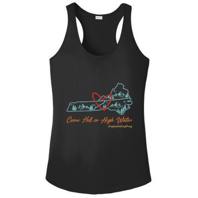 Come Hell Or High Water Appalachian Strong Ladies PosiCharge Competitor Racerback Tank