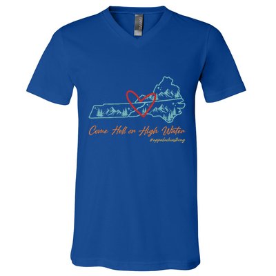Come Hell Or High Water Appalachian Strong V-Neck T-Shirt