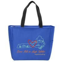 Come Hell Or High Water Appalachian Strong Zip Tote Bag