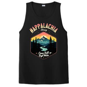 Come Hell Or High Water Nc Mountains Appalachia Strong PosiCharge Competitor Tank