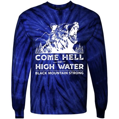 Come Hell Or High Water Black Mountain Strong Tie-Dye Long Sleeve Shirt