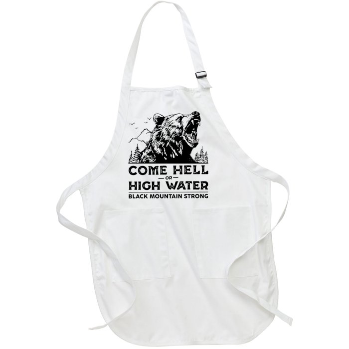 Come Hell Or High Water Black Mountain Strong Full-Length Apron With Pockets