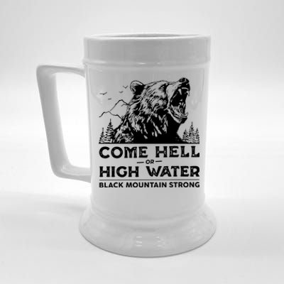 Come Hell Or High Water Black Mountain Strong Beer Stein