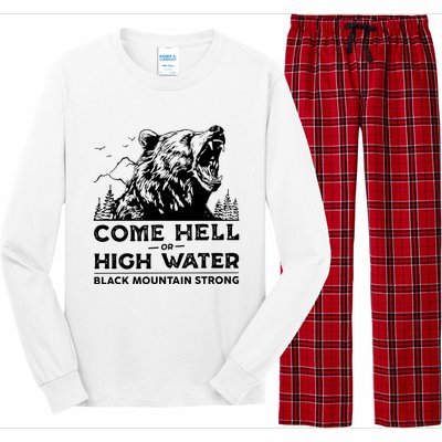 Come Hell Or High Water Black Mountain Strong Long Sleeve Pajama Set