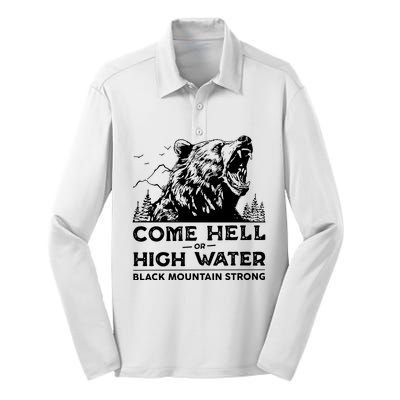 Come Hell Or High Water Black Mountain Strong Silk Touch Performance Long Sleeve Polo