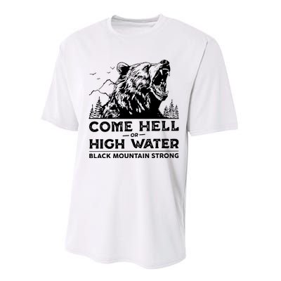 Come Hell Or High Water Black Mountain Strong Performance Sprint T-Shirt