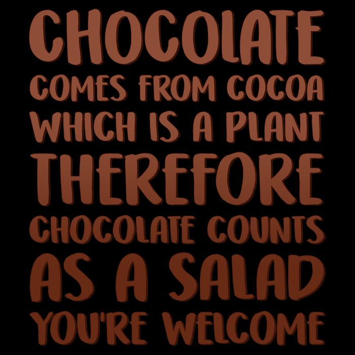 Chocolate Counts As A Salad Funny 16oz Travel Tumbler