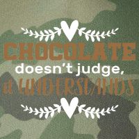 Chocolate Doesn't Judge It Understands Legacy Tie Dye Trucker Hat