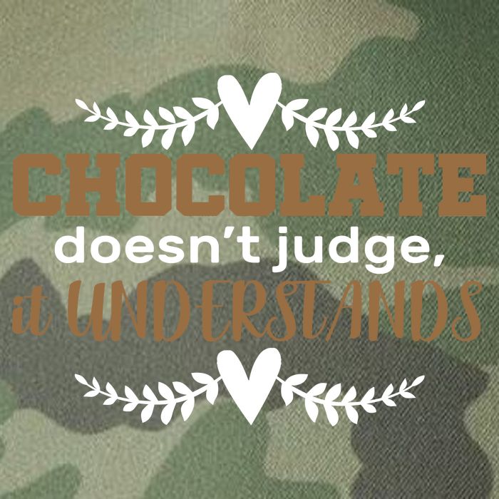 Chocolate Doesn't Judge It Understands Legacy Tie Dye Trucker Hat