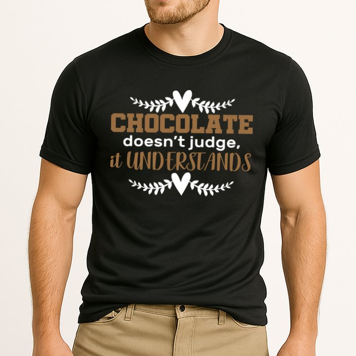 Chocolate Doesn't Judge It Understands Cooling Performance Crew T-Shirt