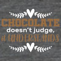Chocolate Doesn't Judge It Understands T-Shirt