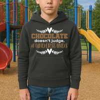 Chocolate Doesn't Judge It Understands Kids Hoodie
