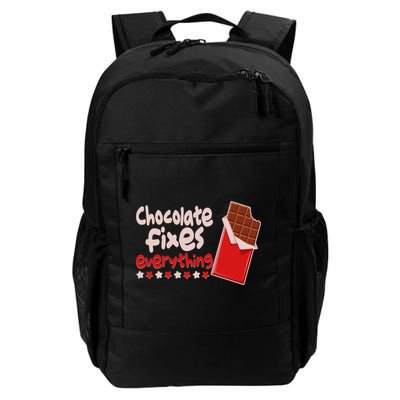 Chocolate Fixes Everything Chocolate Candy Bar Backpack