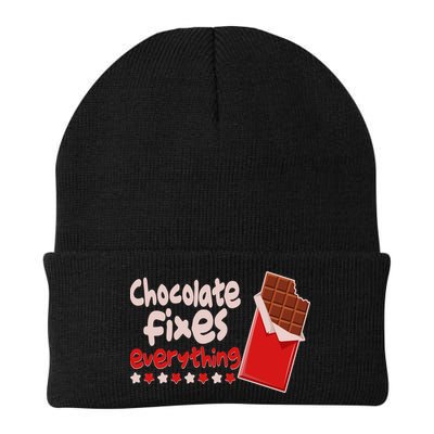 Chocolate Fixes Everything Chocolate Candy Bar Beanie