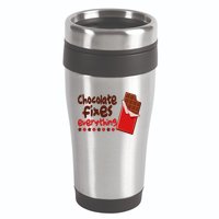 Chocolate Fixes Everything Chocolate Candy Bar 16oz Travel Tumbler