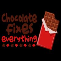 Chocolate Fixes Everything Chocolate Candy Bar 16oz Travel Tumbler