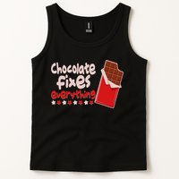 Chocolate Fixes Everything Chocolate Candy Bar Tank Top