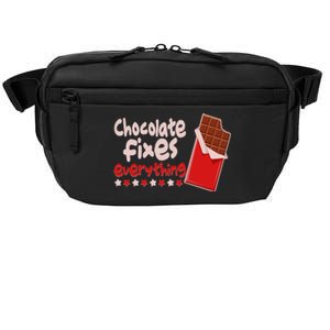 Chocolate Fixes Everything Chocolate Candy Bar Crossbody Pack