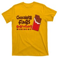 Chocolate Fixes Everything Chocolate Candy Bar T-Shirt