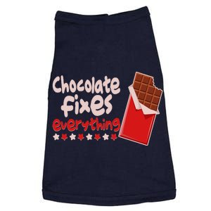 Chocolate Fixes Everything Chocolate Candy Bar Doggie Tank