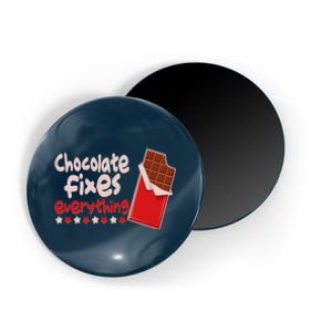 Chocolate Fixes Everything Chocolate Candy Bar Magnet