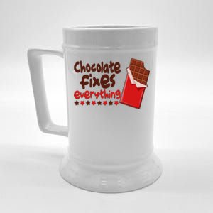 Chocolate Fixes Everything Chocolate Candy Bar Beer Stein